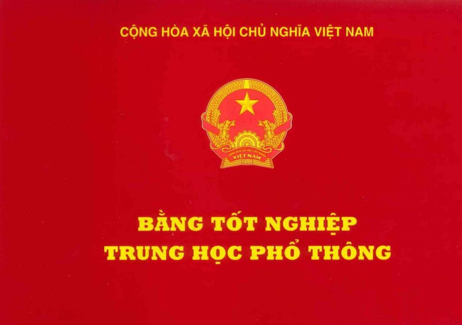 làm bằng thpt tại bình dương